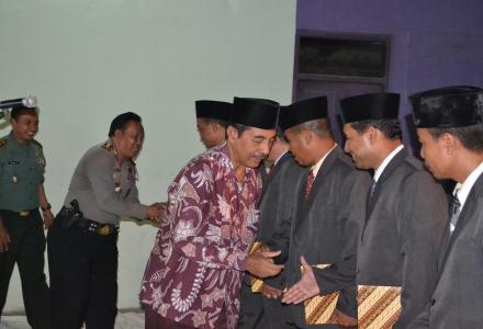 Pelantikan Desa Bangunjiwo